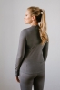 Longsleeve Traverse wełniany, szary