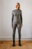 Longsleeve Traverse wełniany, szary