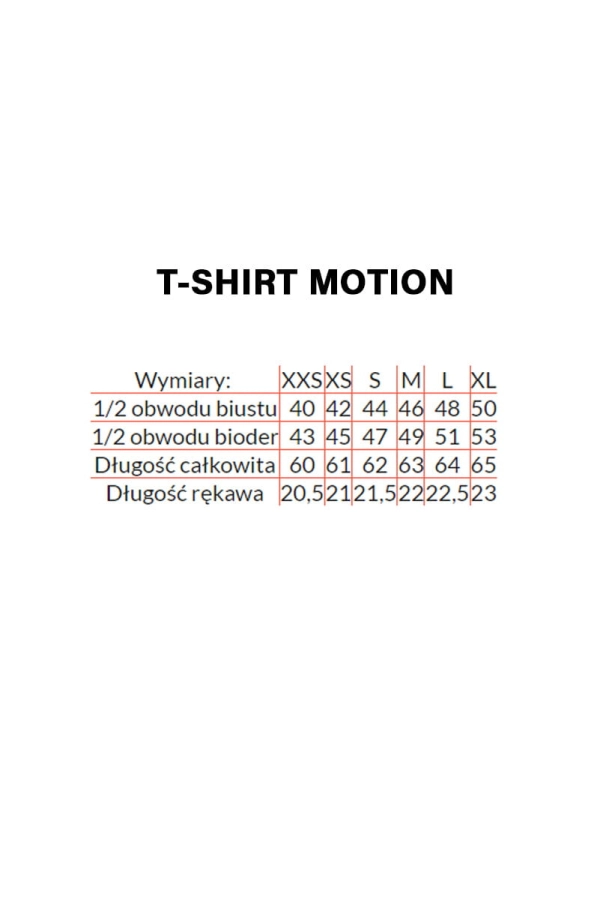 T-shirt Motion wełniany, niebieski