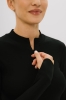 Longsleeve Traverse czarny wełniany