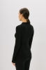 Longsleeve Traverse czarny wełniany