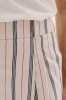 Spodnie Stripe bawełniane, w paski