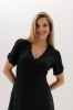 Sukienka Rosalie wiskozowa, czerwona
