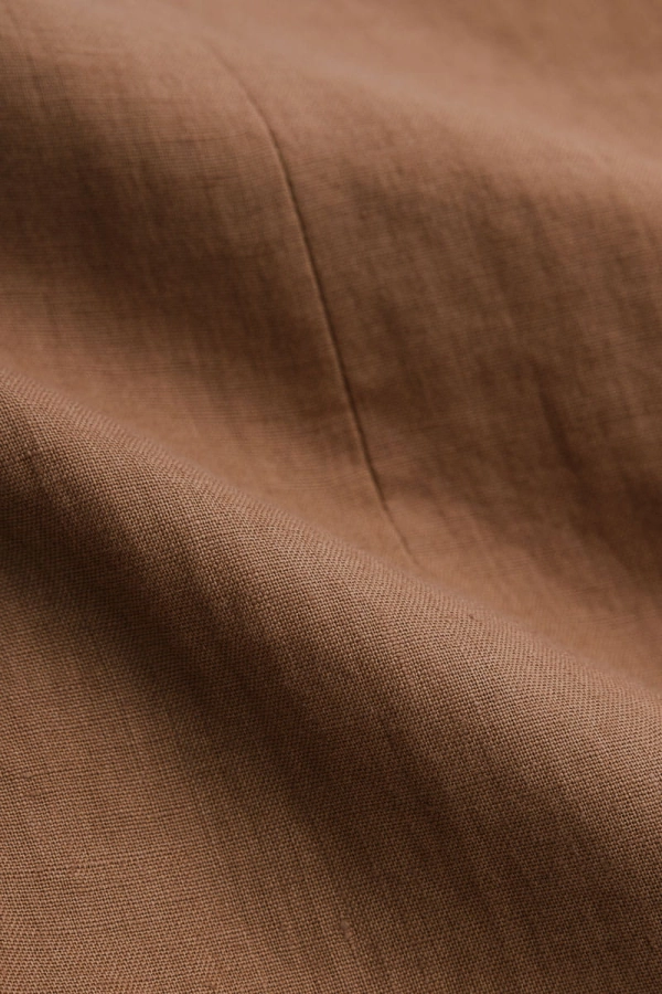 Spodnie Linen Whisper lniane, beżowe