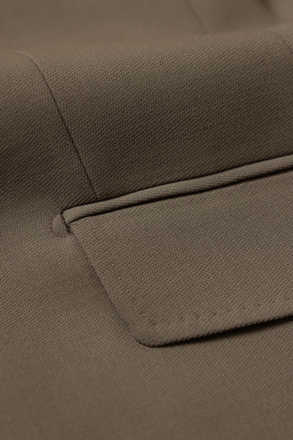Marynarka wełniana oversize Main, taupe
