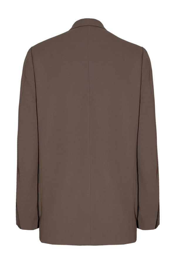 Marynarka wełniana oversize Main, taupe