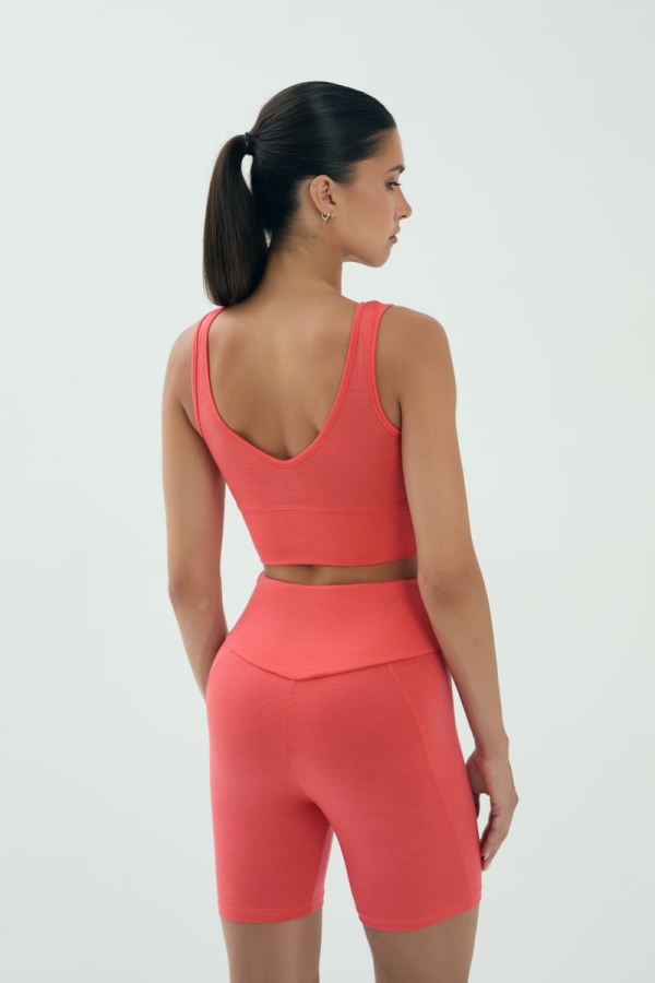 Top Zolyn wełna merino, peach pink