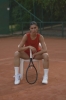 Spodenki sportowe Tokio wełniane, czerwone