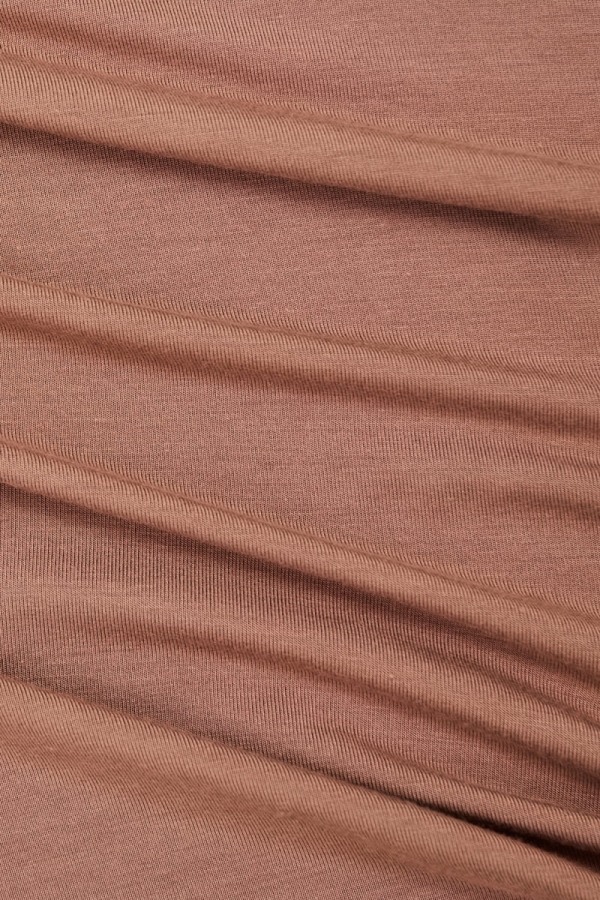 Longsleeve z micromodalu Liu, beżowy