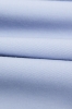 Wełna błękitna – detal materiału marynarki Turn