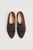 Buty Gia brązowe – widok przodu, klasyczny fason