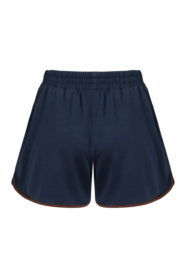 Spodenki sportowe Drift Short, wełna merino, granatowe