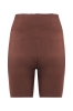 Kolarki sportowe Core V-waist, wełna merino - brązowe