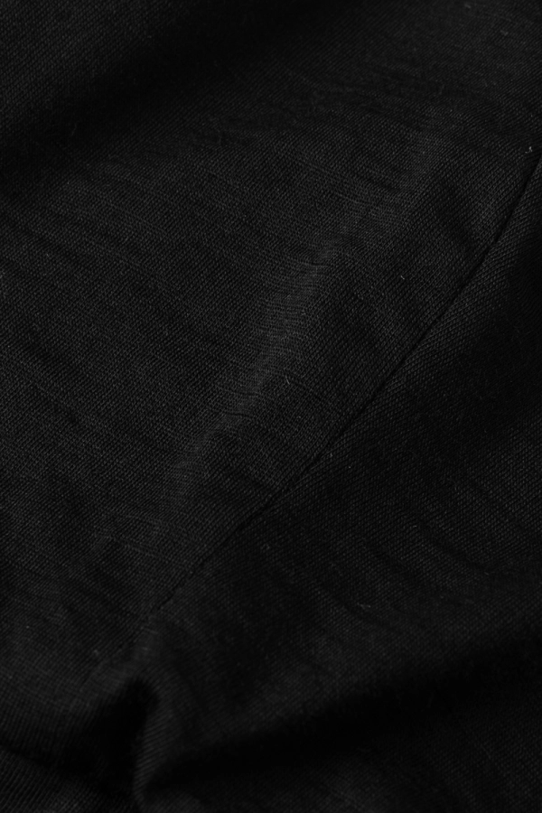 Top Zolyn, wełna merino, czarny
