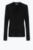 Longsleeve Traverse czarny wełniany